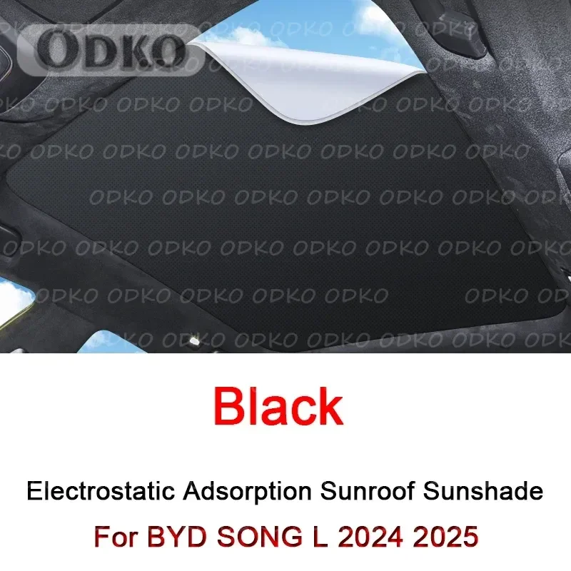 Car Electrostatic Adsorption Sunroof Sunshade Covers For BYD SONG L 2024 2025 Heat Insulation Skylight Sticker Auto Accessory
Car Electrostatic Adsorption Sunroof Sunshade Covers For BYD SONG L 2024 2025 Heat Insulation Skylight Sticker Auto Accessory