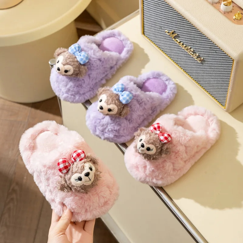 Winter Children Cotton Slippers Girls Warm and Non Slip Plush Home Slippers 2-10 Years Old Boys Bag Heel Plush Slippers
Winter Children Cotton Slippers Girls Warm and Non Slip Plush Home Slippers 2-10 Years Old Boys Bag Heel Plush Slippers