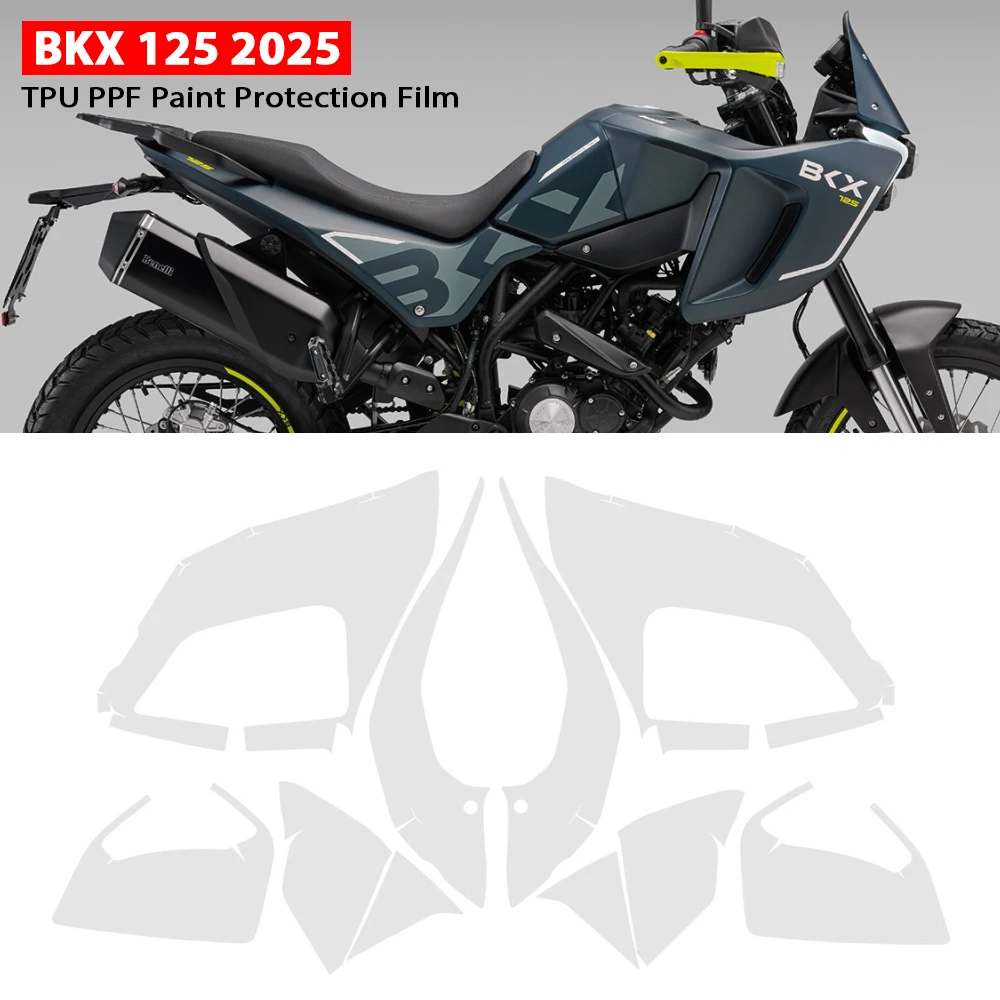 For BENELLI BKX 125 2025 TPU Protective Film PPF Motorcycle Self-Healing Paint Protection Scratch Resistant Full Bodykit
For BENELLI BKX 125 2025 TPU Protective Film PPF Motorcycle Self-Healing Paint Protection Scratch Resistant Full Bodykit