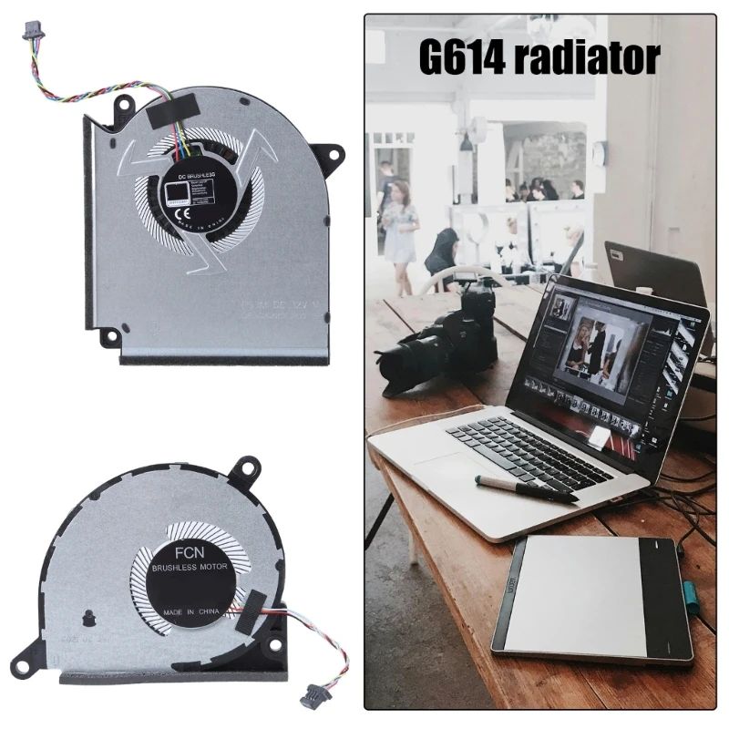 Gaming Laptop Cooling Fan CPU GPU Heat Dissipation Fan For ROG Strix 16 G614 G634 Cooling Radiator Efficient
Gaming Laptop Cooling Fan CPU GPU Heat Dissipation Fan For ROG Strix 16 G614 G634 Cooling Radiator Efficient