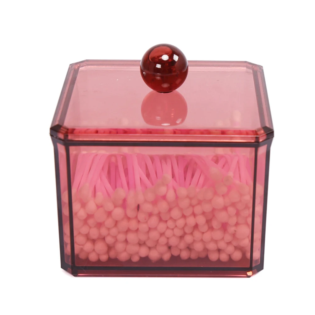 2 Pcs Cosmetics Cotton Swab Box Pad Container Organizer Makeup Pads Ball Holder Acrylic Strong Stackable Transparent Multi
2 Pcs Cosmetics Cotton Swab Box Pad Container Organizer Makeup Pads Ball Holder Acrylic Strong Stackable Transparent Multi