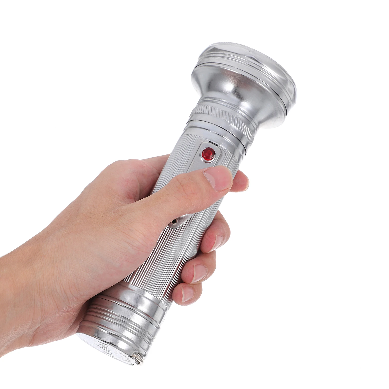 1pc Old-fashioned Flashlight Retro Torches Metal Led Powered Night Searchlights Aluminum Heritage Decor Vintage 70s Collectibles
1pc Old-fashioned Flashlight Retro Torches Metal Led Powered Night Searchlights Aluminum Heritage Decor Vintage 70s Collectibles