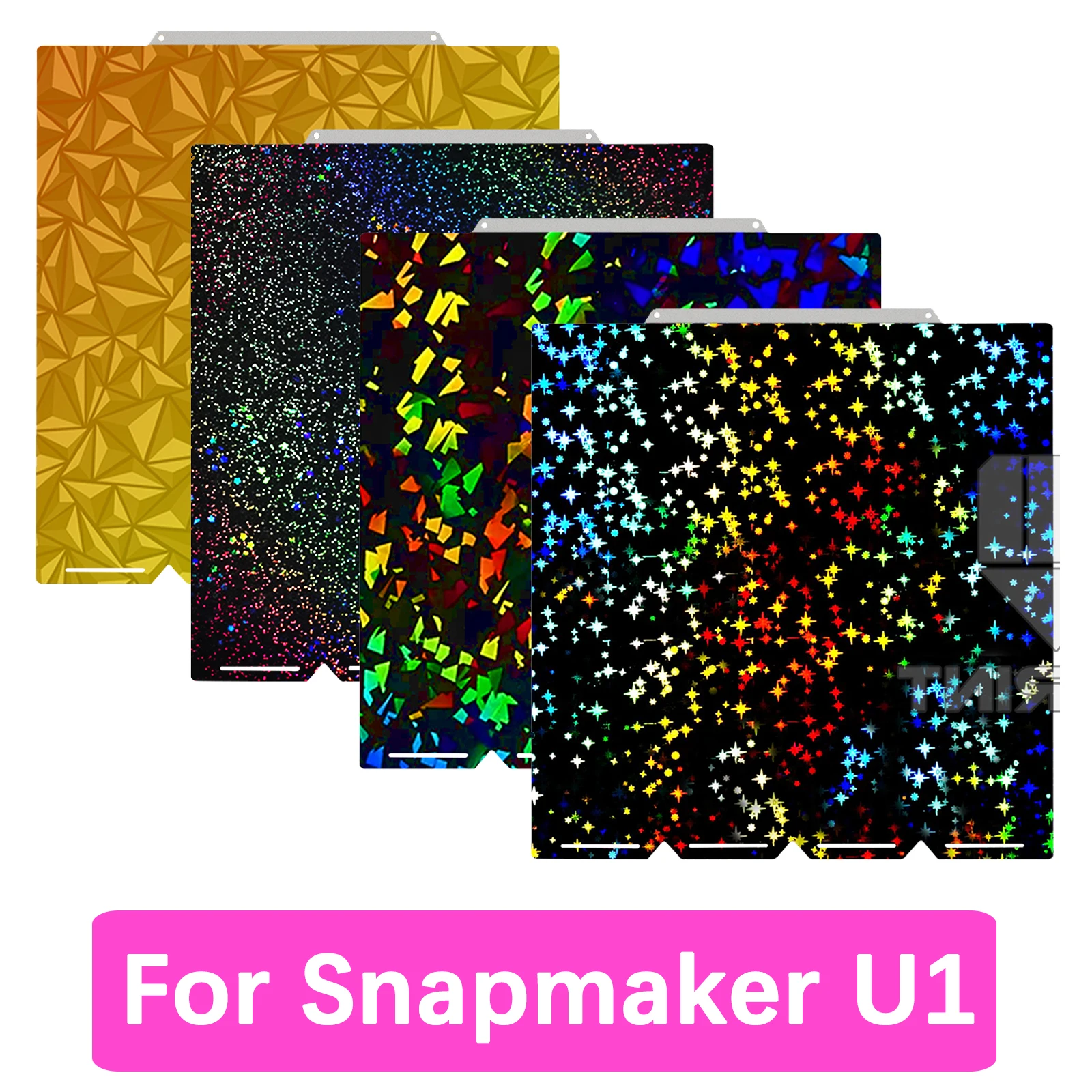 For Snapmaker U1 Build Plate 276x293mm Textured PEI Spring Steel Plate Double Sided Smooth PEO PEO PEY Sheet For Snapmaker U1
For Snapmaker U1 Build Plate 276x293mm Textured PEI Spring Steel Plate Double Sided Smooth PEO PEO PEY Sheet For Snapmaker U1