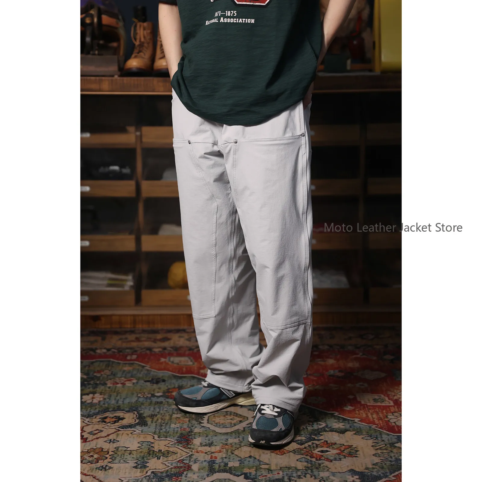 Secondorder SS25 Carpenter Pant Vintage Casual Straight Double Knee Logger Work Pants
Secondorder SS25 Carpenter Pant Vintage Casual Straight Double Knee Logger Work Pants