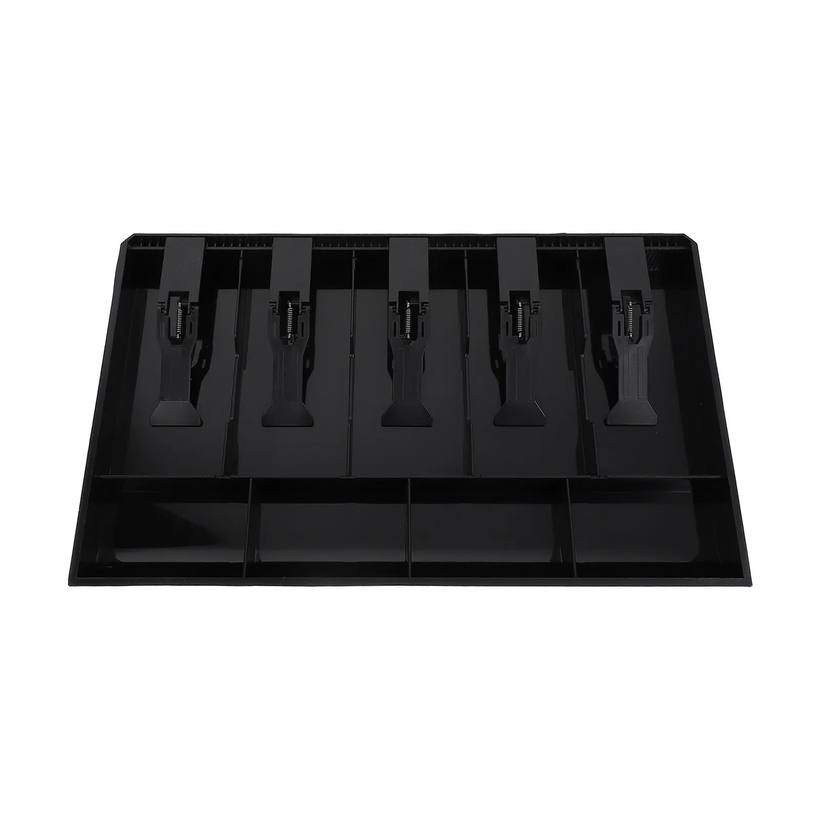 1Pcs Cash Drawer Tray ABS Material Money Organizer Five Bill Slots Four Coin Slots Replacement Cash Register Insert for Shops
1Pcs Cash Drawer Tray ABS Material Money Organizer Five Bill Slots Four Coin Slots Replacement Cash Register Insert for Shops