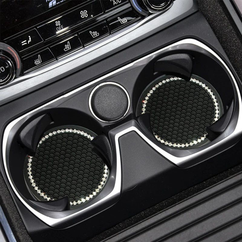 2Pcs/set For BMW X3 E83 F25 M3 E90 E91 E60 E70 F30 F10 X5 E67 F15 F16 Non-slip Car Water Cup Pad Diamond Rhinestone Rubber Mat
2Pcs/set For BMW X3 E83 F25 M3 E90 E91 E60 E70 F30 F10 X5 E67 F15 F16 Non-slip Car Water Cup Pad Diamond Rhinestone Rubber Mat