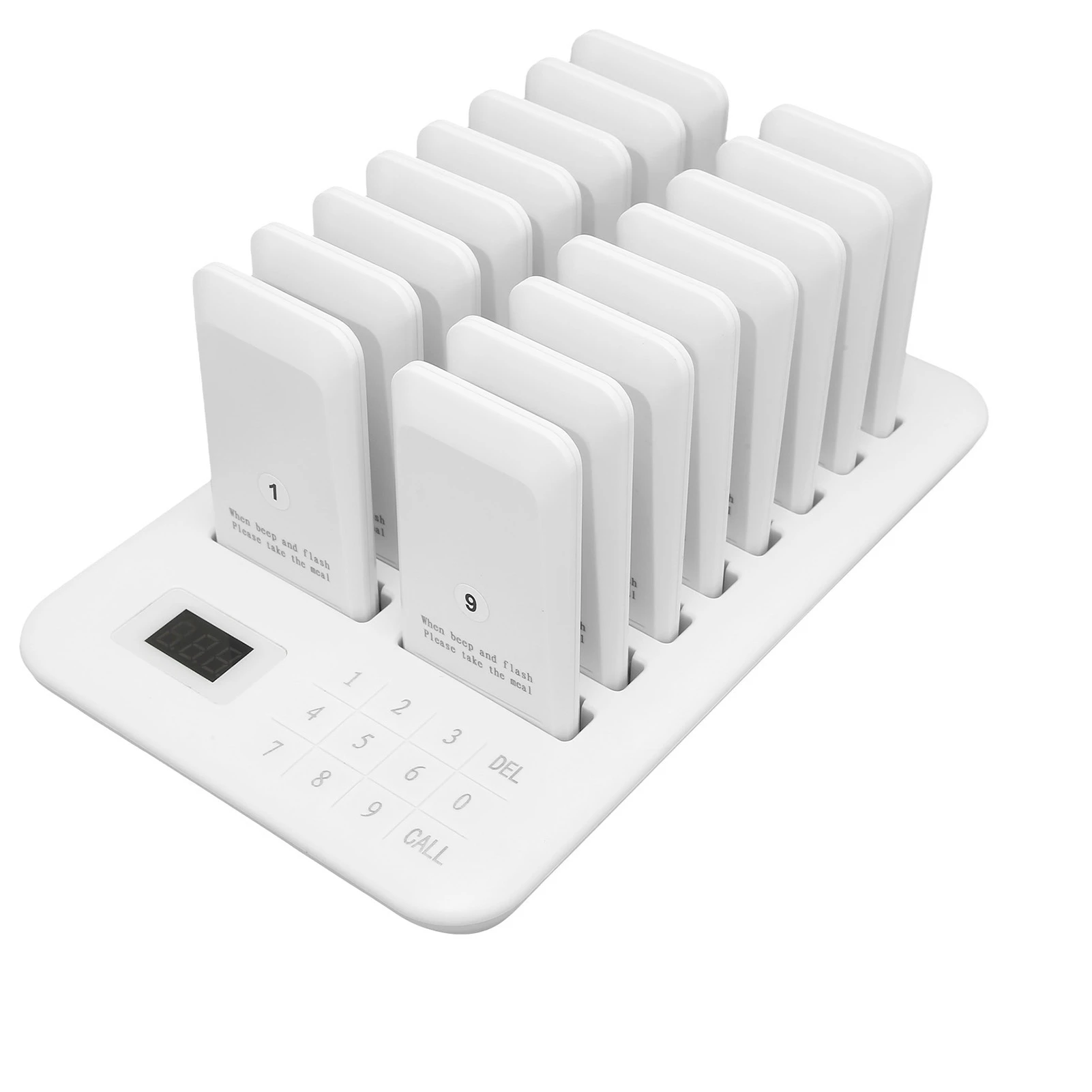 Wireless Calling System 1 Host Controls 16 Pager 800m Waterproofing White Restaurant Pager System Pager Systems
Wireless Calling System 1 Host Controls 16 Pager 800m Waterproofing White Restaurant Pager System Pager Systems