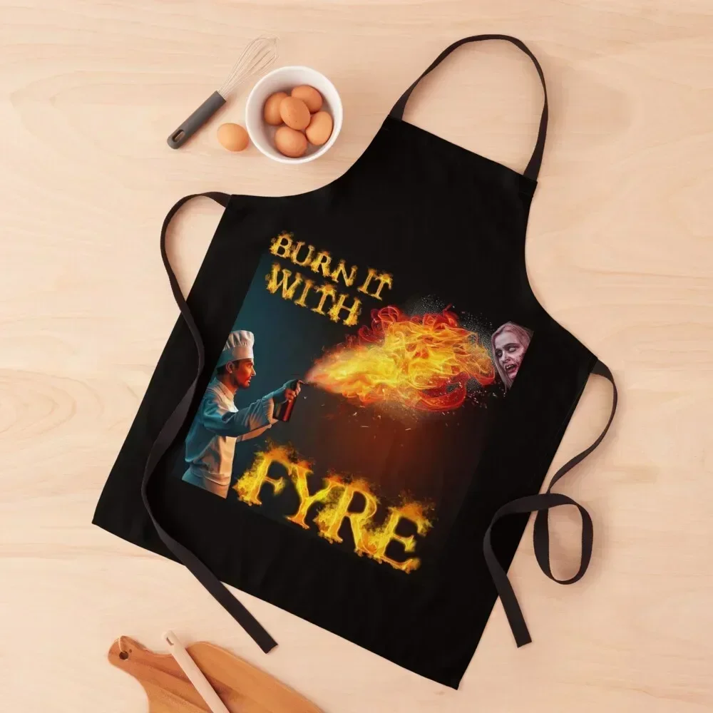 Burn it with FYRE Apron Novelties Kitchen And Home kitchen woman Kitchen Items For Home household woman Apron
Burn it with FYRE Apron Novelties Kitchen And Home kitchen woman Kitchen Items For Home household woman Apron