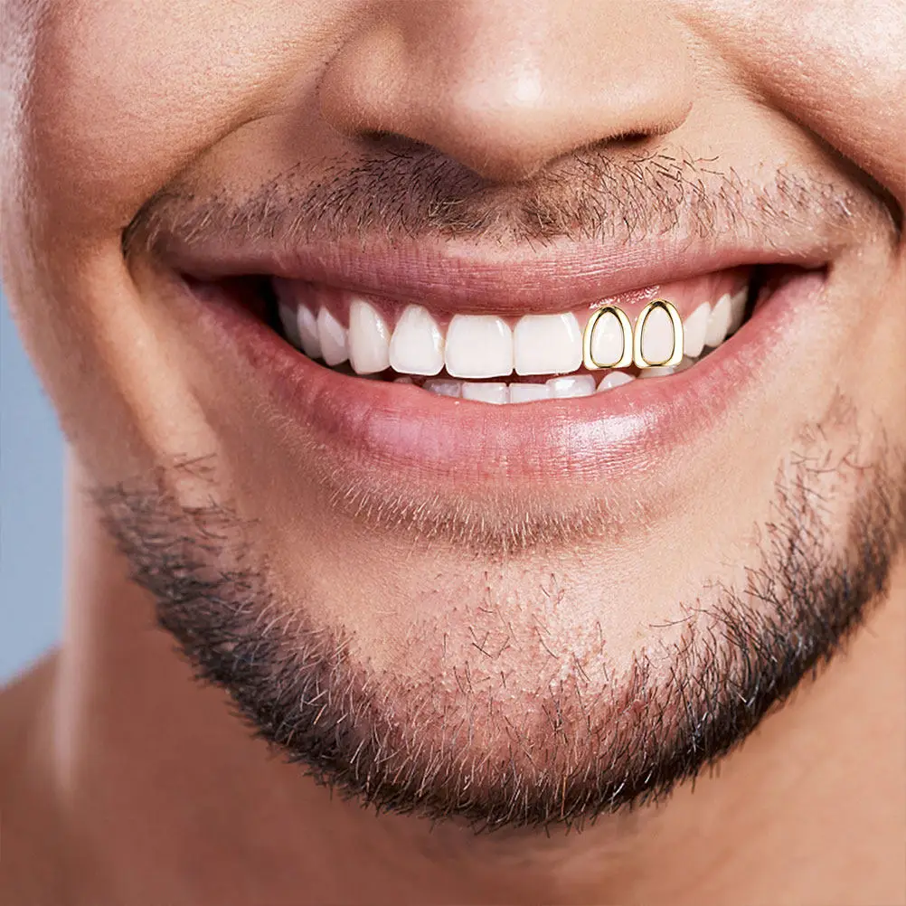 4Pcs Single Tooth Cap Gold Grill for Your Teeth Hip Hop Supplies Cosplay Props Decorative Mouth Grill Metal Tooth Jewelry Set
4Pcs Single Tooth Cap Gold Grill for Your Teeth Hip Hop Supplies Cosplay Props Decorative Mouth Grill Metal Tooth Jewelry Set