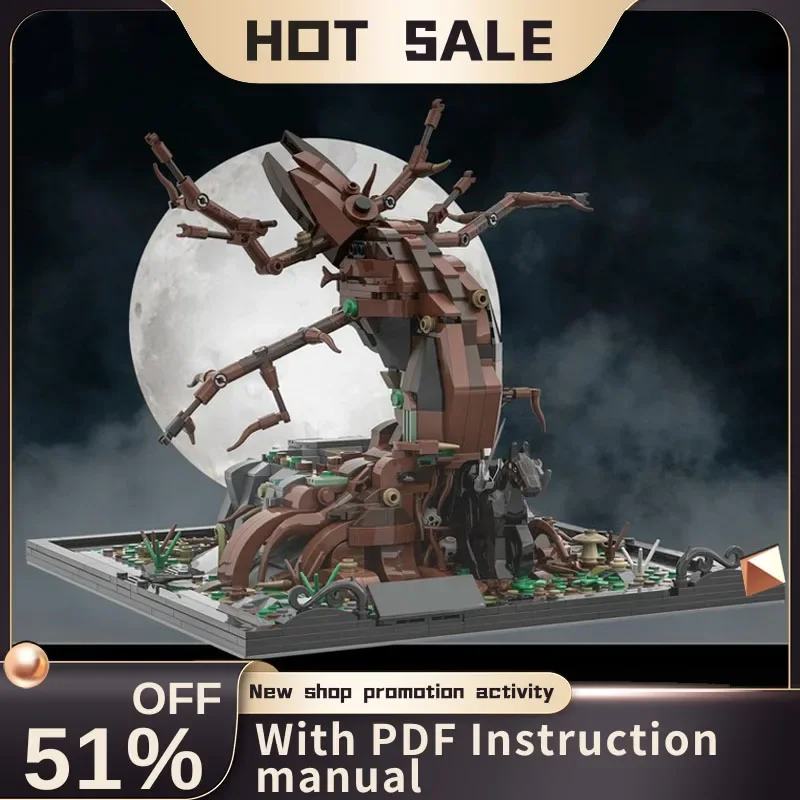 New 1493Pcs Seasonal Series Halloween Moc Tree of The Dead Model Custom Puzzle Diy Creative Ideas Kids Toys Birthday Gifts
New 1493Pcs Seasonal Series Halloween Moc Tree of The Dead Model Custom Puzzle Diy Creative Ideas Kids Toys Birthday Gifts