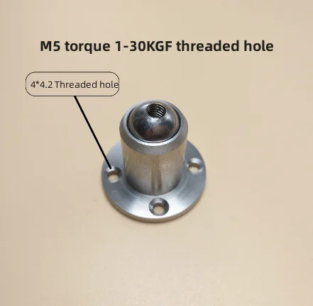1pcs Random stop universal ball joint, bull's eye damping ball, rotating shaft, torque hinge 1-60KGF
1pcs Random stop universal ball joint, bull's eye damping ball, rotating shaft, torque hinge 1-60KGF