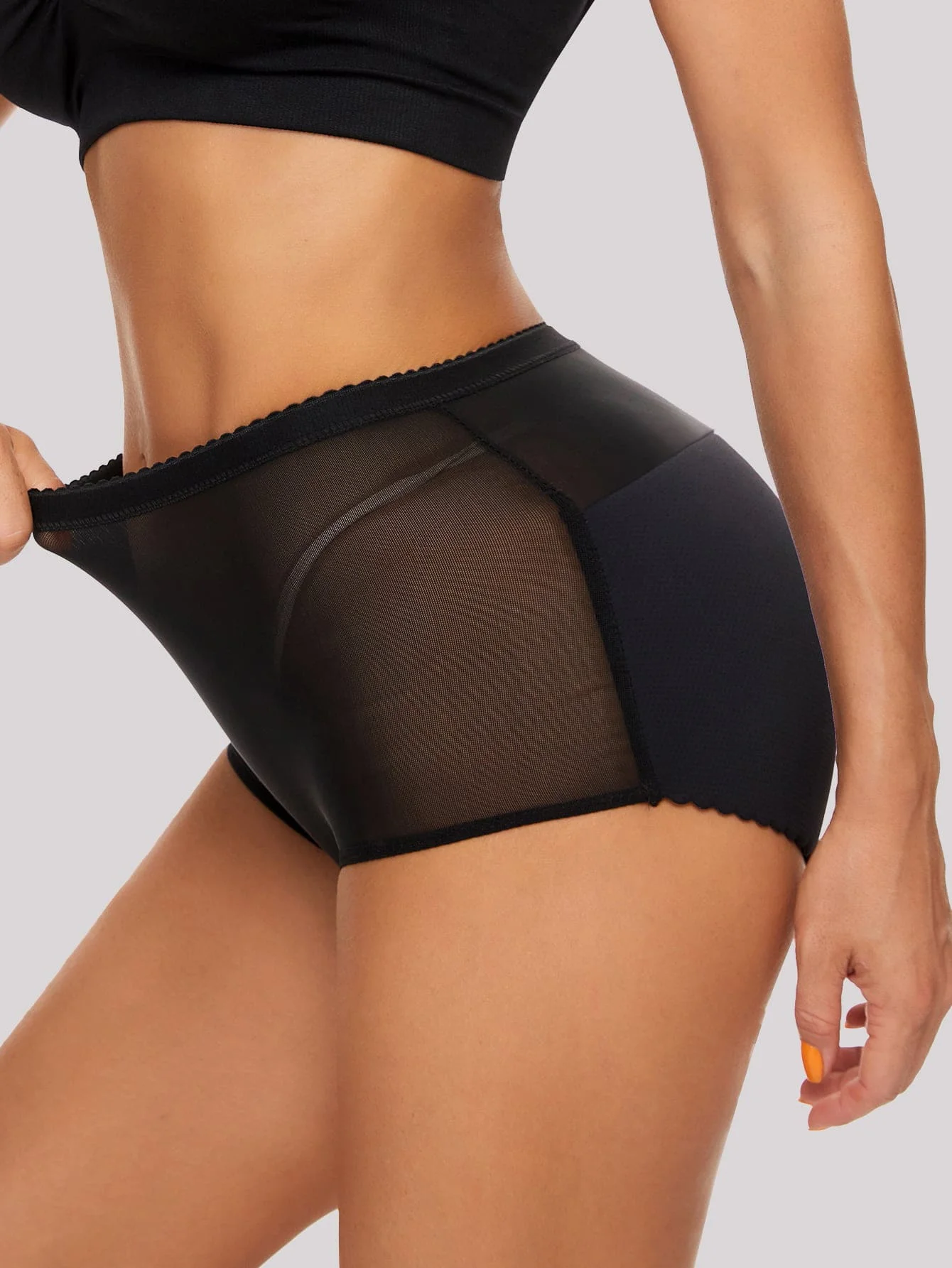 Contrast Mesh High Waist Shapewear Panty For Women
Contrast Mesh High Waist Shapewear Panty For Women