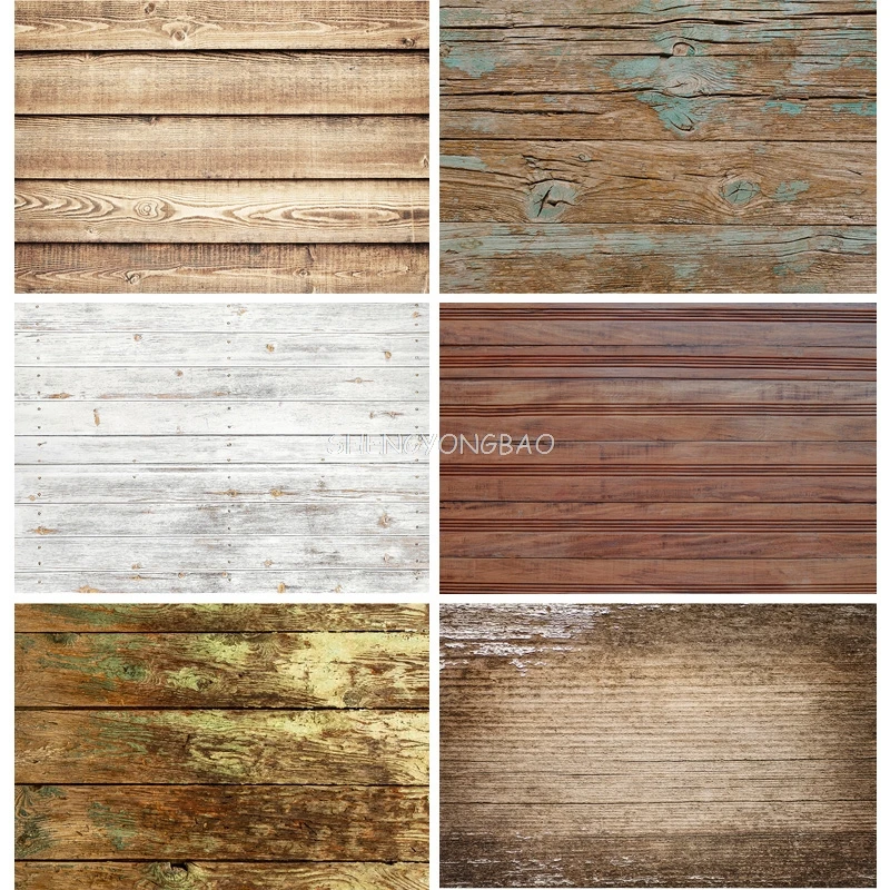 SHENGYONGBAO Vinyl Retro Wooden Planks Children Portrait Photo Backdrops For Photo Studio Background Props 211025 ZLSY-75
SHENGYONGBAO Vinyl Retro Wooden Planks Children Portrait Photo Backdrops For Photo Studio Background Props 211025 ZLSY-75