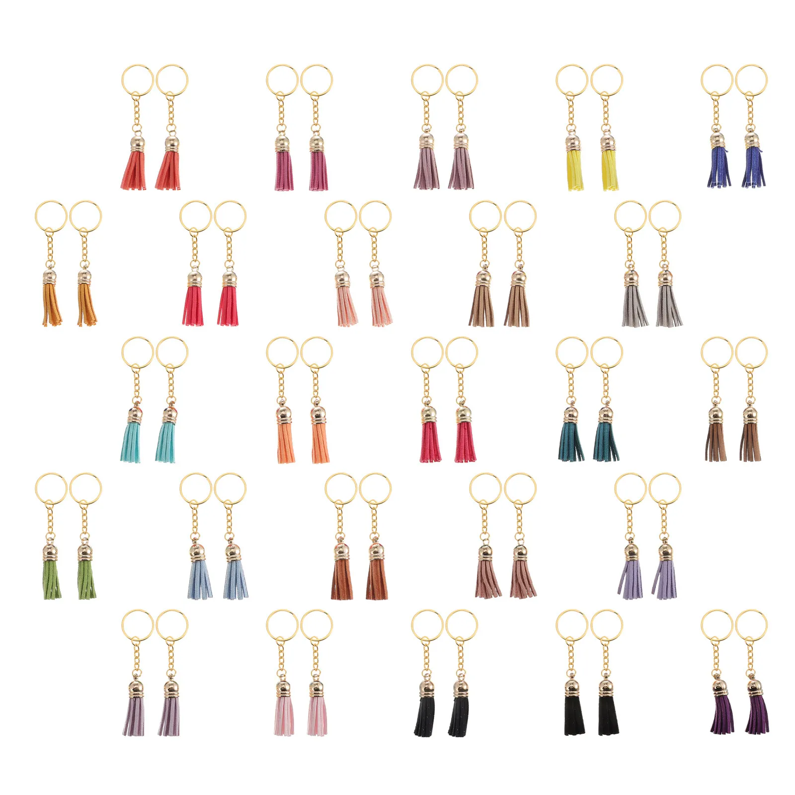 50pcs Tassel Keychain Diy Pendant For Key Holder Handbag Decor Hanging Charm Accessories Tassel Keychain Decor
50pcs Tassel Keychain Diy Pendant For Key Holder Handbag Decor Hanging Charm Accessories Tassel Keychain Decor