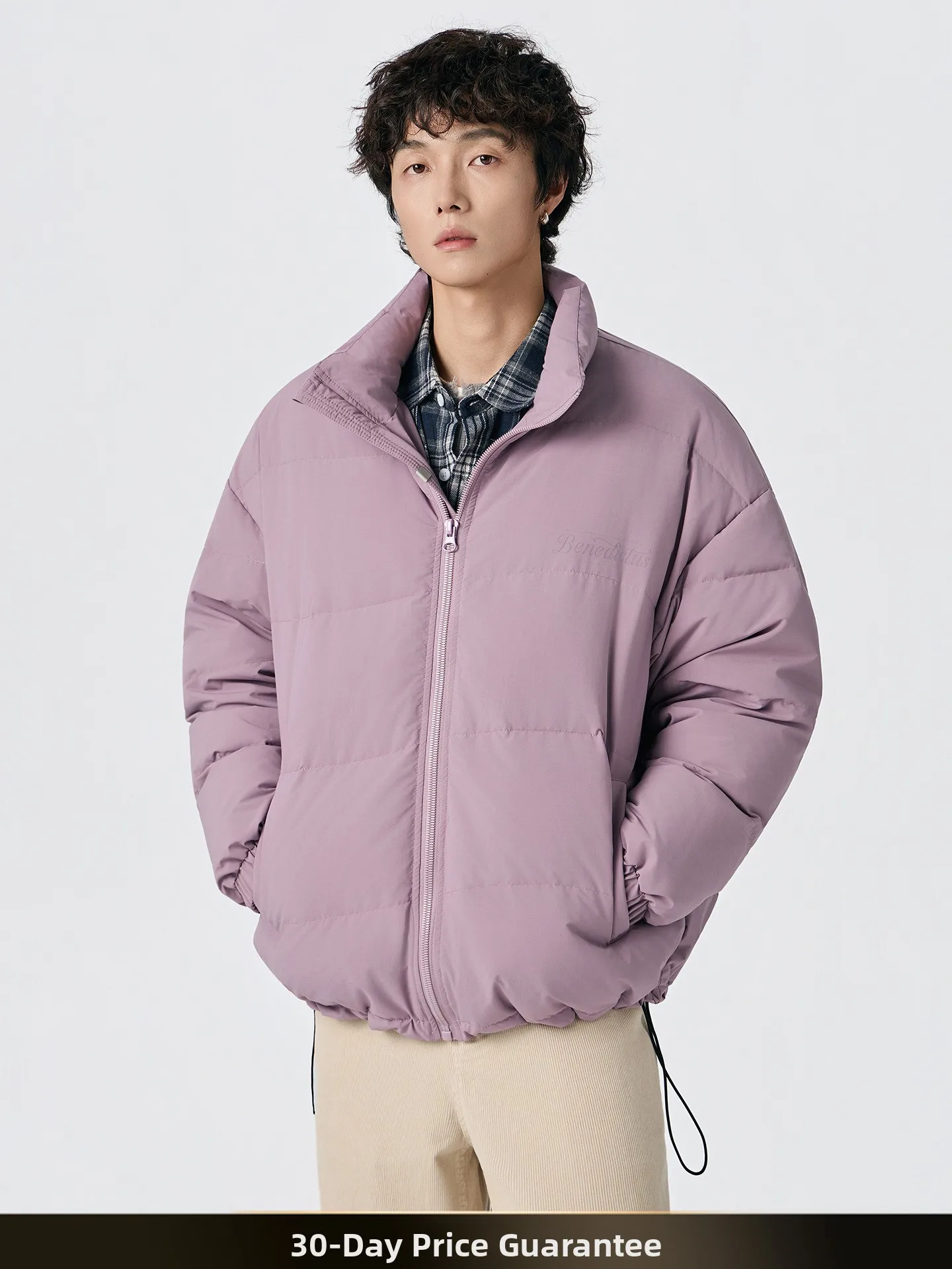 Nted American Retro Letter Emed Stand Collar Bread down Jaet Men Winter 90 White Du down Loose Warmth Outerwear
Nted American Retro Letter Emed Stand Collar Bread down Jaet Men Winter 90 White Du down Loose Warmth Outerwear