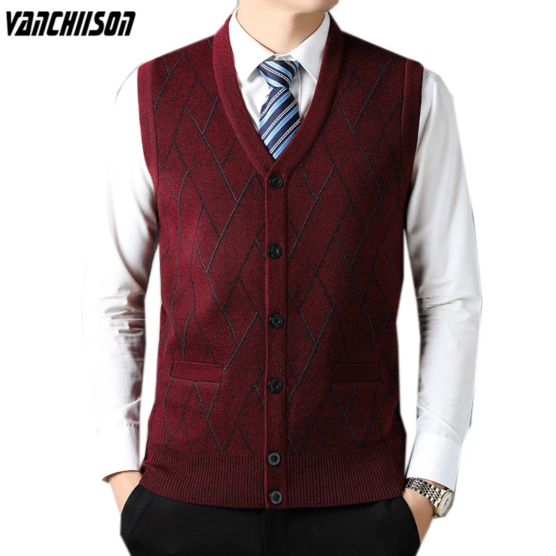 Men Soft Wool Knit Vest Sleeveless Buttons Down Cardigan V Neck Basic for Autumn Winter Argyle Retro Vintage Fashion 00120
Men Soft Wool Knit Vest Sleeveless Buttons Down Cardigan V Neck Basic for Autumn Winter Argyle Retro Vintage Fashion 00120