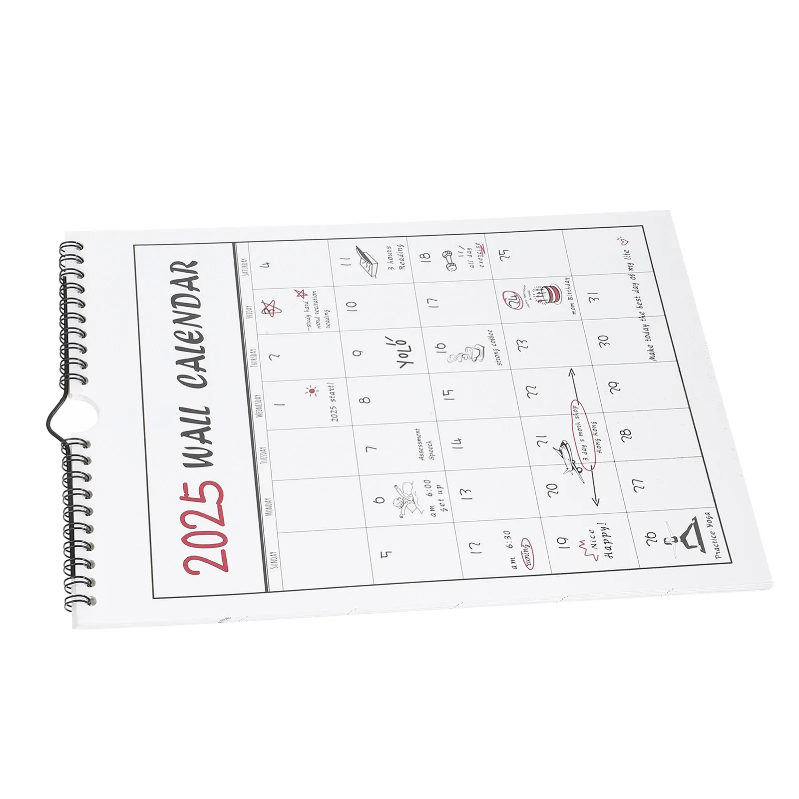 Настенный календарь, многофункциональный, с ежемесячным дизайном, на период с сентября 2024 года по декабрь 2025 года, для планирования в офисе, подвесной, с четкой печатью, на бумажной основе.
Настенный календарь, многофункциональный, с ежемесячным дизайном, на период с сентября 2024 года по декабрь 2025 года, для планирования в офисе, подвесной, с четкой печатью, на бумажной основе.