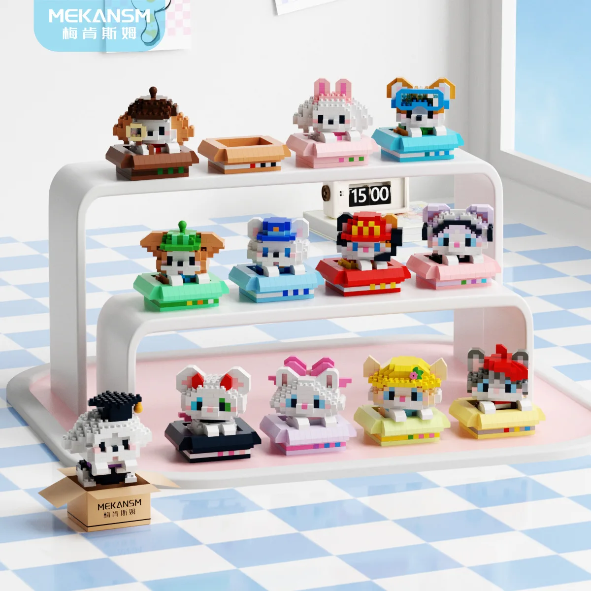 Мини-конструктор из мелких деталей для детей: игрушки-животные (собаки, кошки), наборы для сборки, развивающие украшения, подарок на день рождения
Мини-конструктор из мелких деталей для детей: игрушки-животные (собаки, кошки), наборы для сборки, развивающие украшения, подарок на день рождения