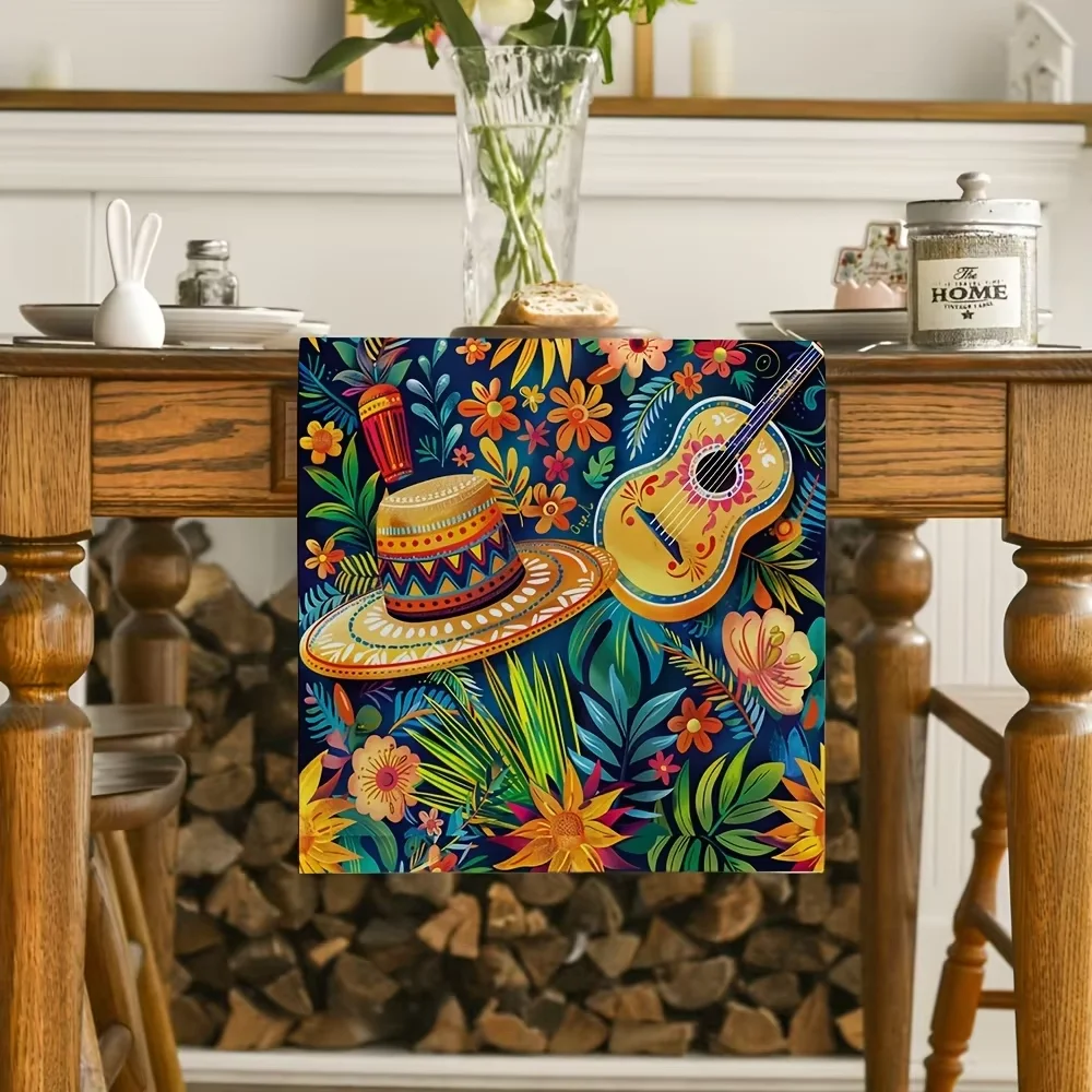 VIKAMA table runner Mexican-Style Tablecloth Is Used For Decoration And Household Items During The Mexican Day Of The Dead
VIKAMA table runner Mexican-Style Tablecloth Is Used For Decoration And Household Items During The Mexican Day Of The Dead