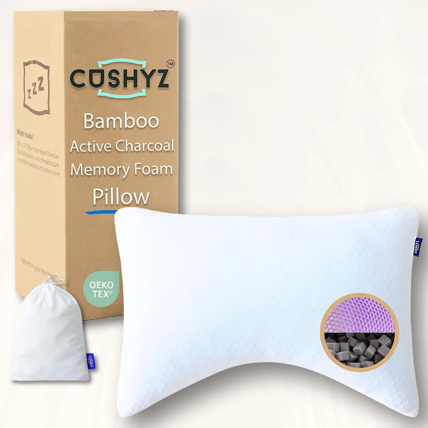 Adjustable Memory Foam Pillow for Neck & Shoulder Support – Curved 28x20 in with Cooling Cover
Adjustable Memory Foam Pillow for Neck & Shoulder Support – Curved 28x20 in with Cooling Cover