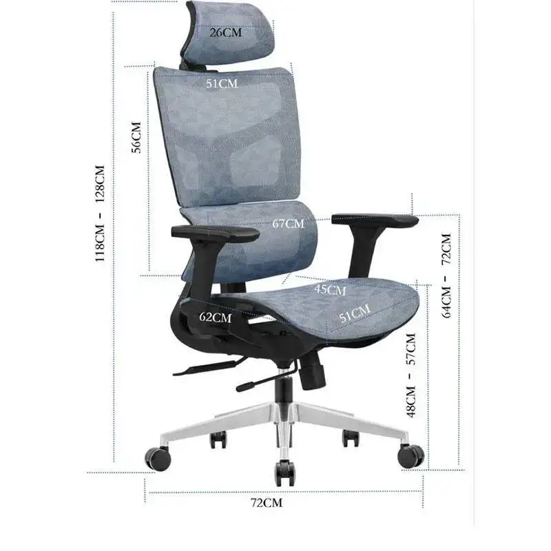 Headrest Office Chair Design Neck Support Footrest Luxury Recliner Chair Ergonomic Modern Bedroom Chaise Bureau Garden Furniture
Headrest Office Chair Design Neck Support Footrest Luxury Recliner Chair Ergonomic Modern Bedroom Chaise Bureau Garden Furniture