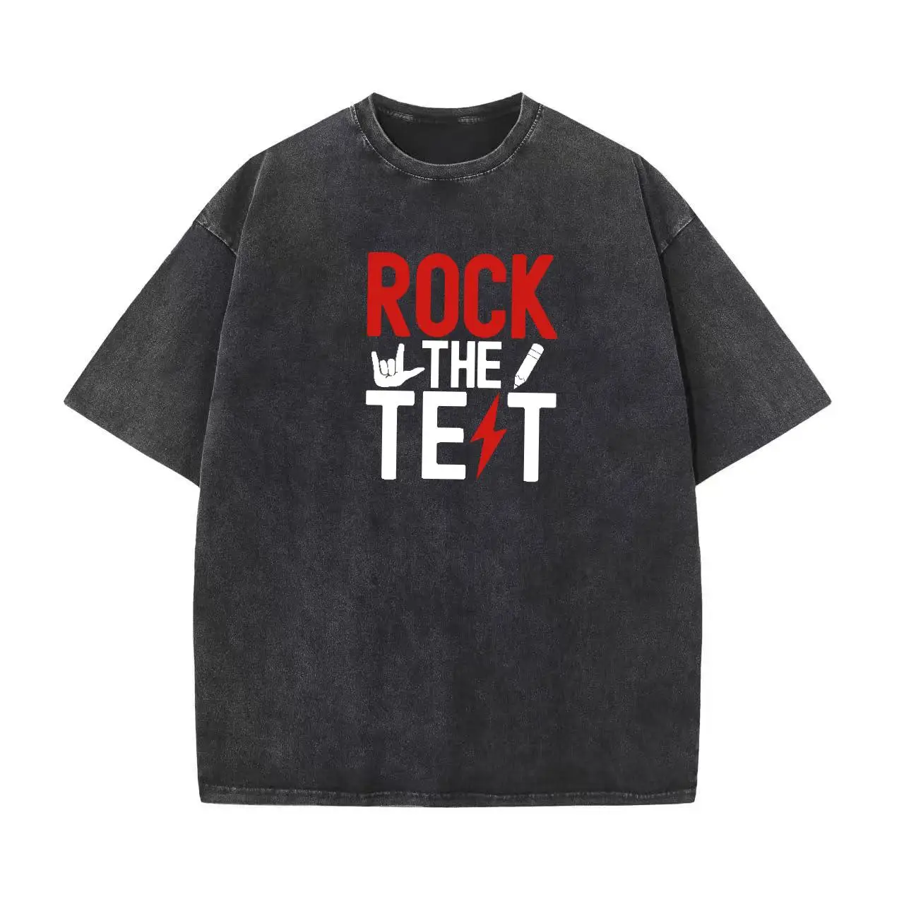 Rock The Test T-Shirt, Funny Student Graphic Tee, Vintage Retro Teacher School Top, Women's Men's Rock Music Style Shirt
Rock The Test T-Shirt, Funny Student Graphic Tee, Vintage Retro Teacher School Top, Women's Men's Rock Music Style Shirt