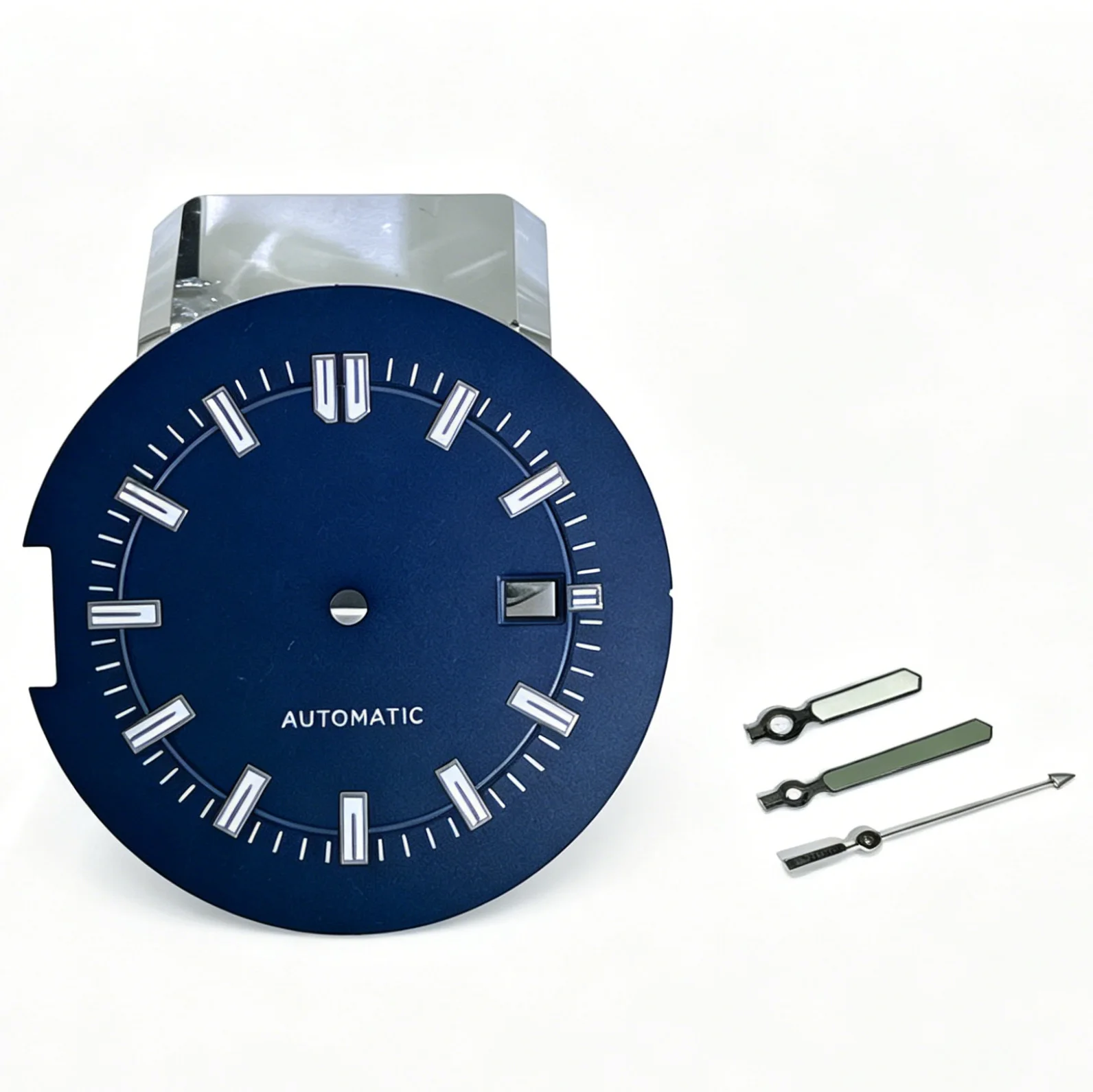 NH35, 38mm Dial Set with White, Black and Green Hands, Suitable for NH35 and NH36, Men's Watch Accessories for Repair and Replac
NH35, 38mm Dial Set with White, Black and Green Hands, Suitable for NH35 and NH36, Men's Watch Accessories for Repair and Replac