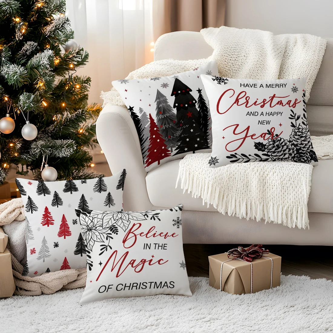 Christmas Tree Pinecone Pillowcase Printed Polyester 40/45/50cm Throw Pillowcover Decorative Sofa Cushion Pillowslip Home Decor
Christmas Tree Pinecone Pillowcase Printed Polyester 40/45/50cm Throw Pillowcover Decorative Sofa Cushion Pillowslip Home Decor