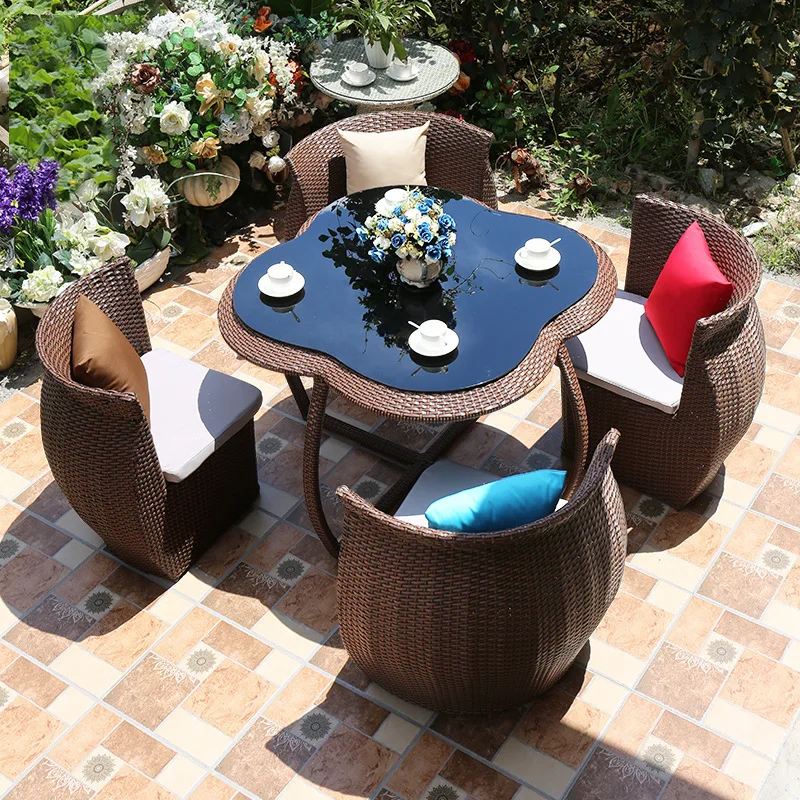 Outdoor table and chair courtyard balcony leisure rattan chair three-piece terrace garden outdoor rattan chair small coffee tabl
Outdoor table and chair courtyard balcony leisure rattan chair three-piece terrace garden outdoor rattan chair small coffee tabl