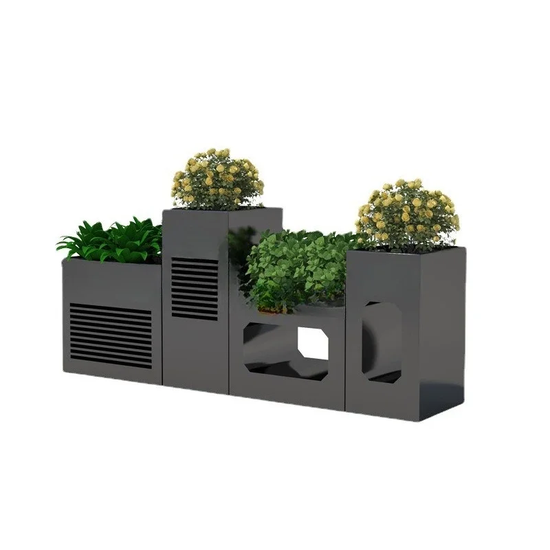Wrought iron flower box outdoor flower bed rectangular combination commercial street decorative flower slot sales
Wrought iron flower box outdoor flower bed rectangular combination commercial street decorative flower slot sales