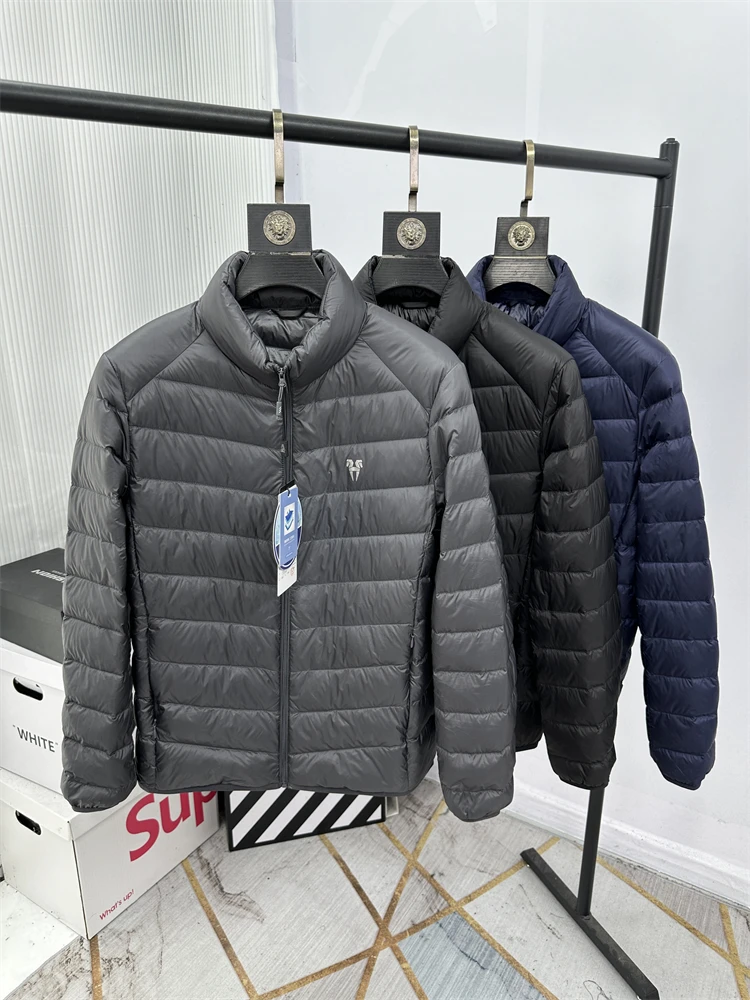 High Densi Four Layer White Du down Jaet Men's Faion Urban Sle Stand Collar Waterproof Lightweight High Fluffy
High Densi Four Layer White Du down Jaet Men's Faion Urban Sle Stand Collar Waterproof Lightweight High Fluffy