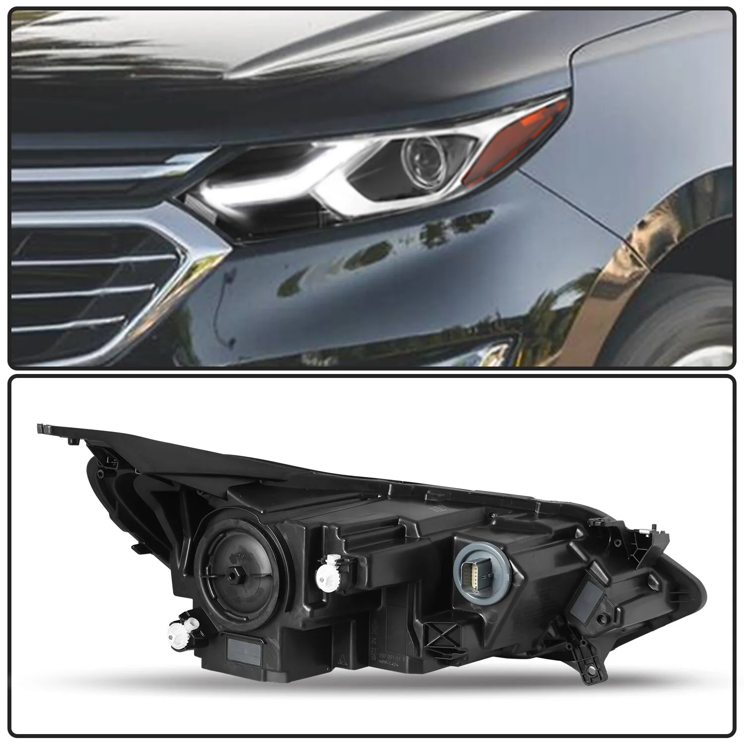 For 2018-2021 Chevy Equinox HID/Xenon Headlamp w/ LED DRL Headlight Driver Side
For 2018-2021 Chevy Equinox HID/Xenon Headlamp w/ LED DRL Headlight Driver Side