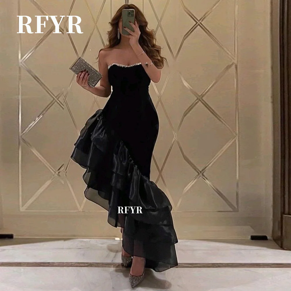 RFYR Mermaid Prom Dress Ruffels Evening Dress for Women Formal Cocktail Dress Party Dress فساتين مناسبة رسمية
RFYR Mermaid Prom Dress Ruffels Evening Dress for Women Formal Cocktail Dress Party Dress فساتين مناسبة رسمية