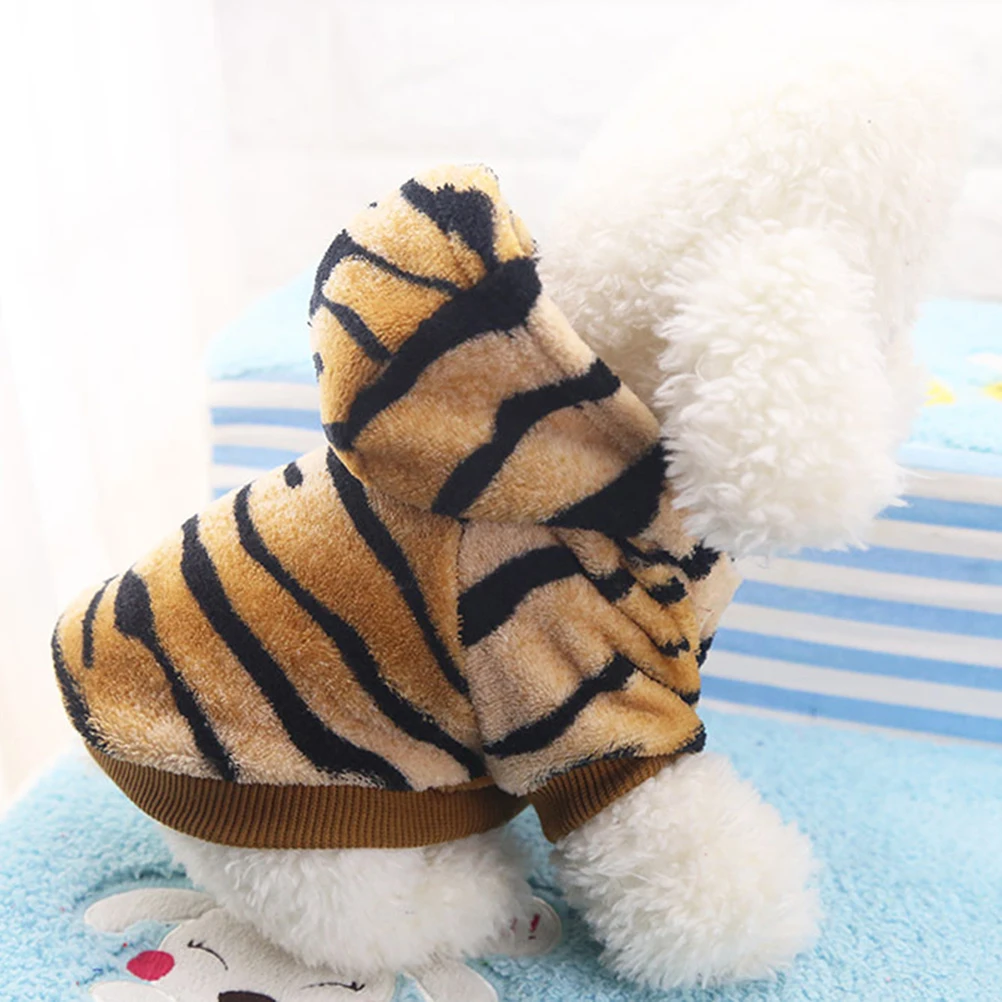 Dog Tiger Costume Autumn Winter Dress Size Xxl Fashionable Comfortable Pet Clothes Puppy Hoodies for Photo Taking Outdoor
Dog Tiger Costume Autumn Winter Dress Size Xxl Fashionable Comfortable Pet Clothes Puppy Hoodies for Photo Taking Outdoor
