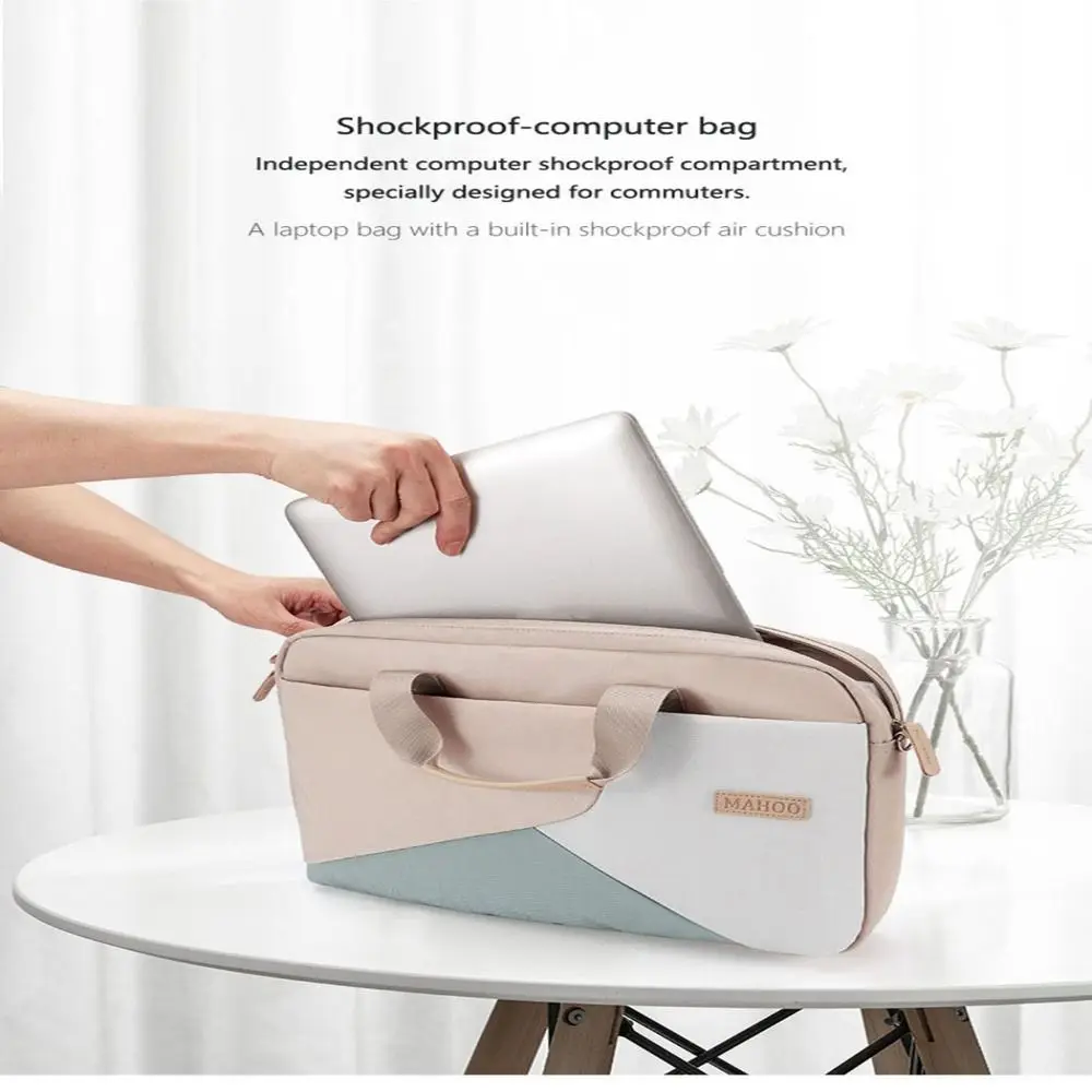 Shock-proof Laptop Sleeve Bag 15.6 Inch Thin and Stylish Laptop Briefcase Durable Oxford Cloth Computer Protective Case
Shock-proof Laptop Sleeve Bag 15.6 Inch Thin and Stylish Laptop Briefcase Durable Oxford Cloth Computer Protective Case