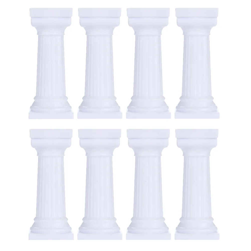 8 Pcs Statue Roman Pillar Cake Stand Baby Car Decorations Greek Party Plastic Pillars
8 Pcs Statue Roman Pillar Cake Stand Baby Car Decorations Greek Party Plastic Pillars