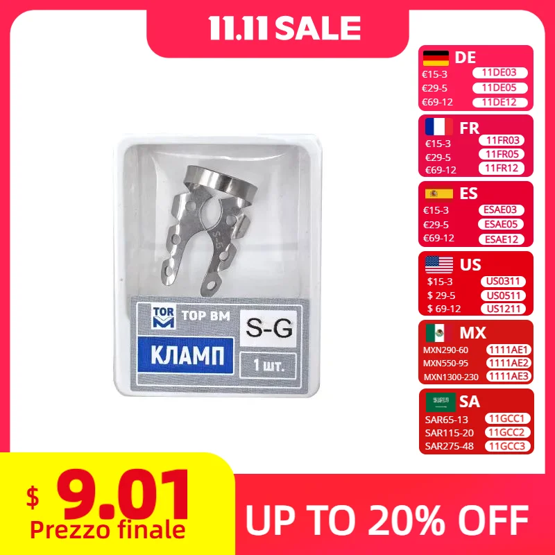 2AD S-G Dental Rubber Dam Clamps Brinker B1 B2 B3 B4 B5 Anterior Clamps Premolar OC W2 W3 Russia Dental Dam
2AD S-G Dental Rubber Dam Clamps Brinker B1 B2 B3 B4 B5 Anterior Clamps Premolar OC W2 W3 Russia Dental Dam