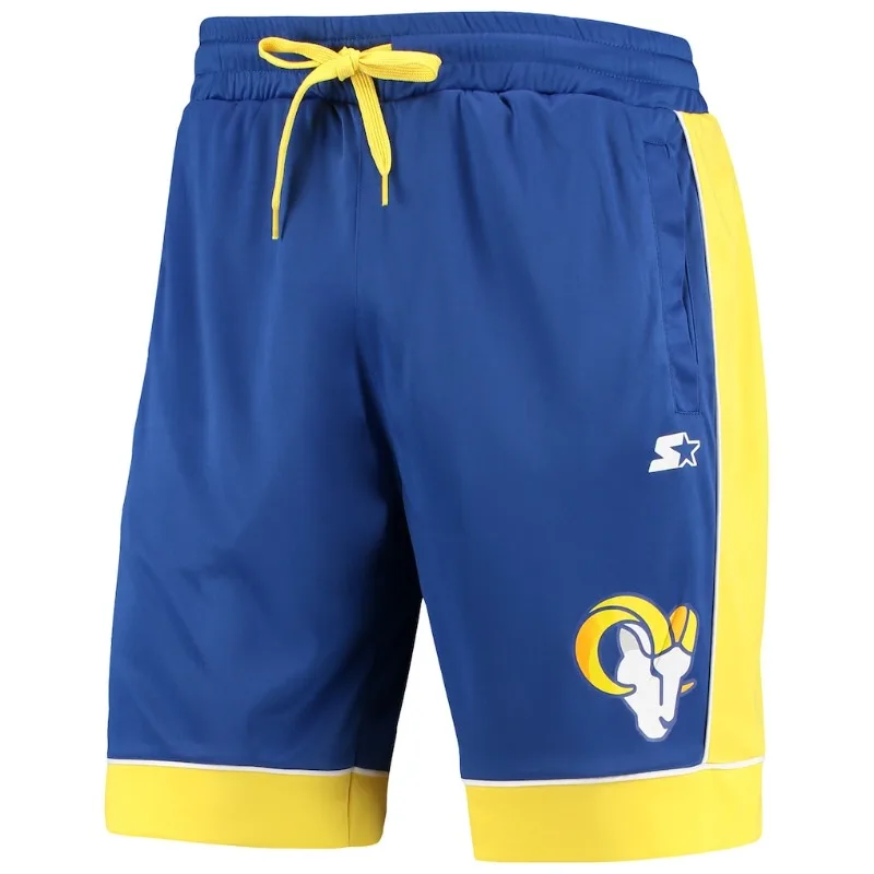 Los Angeles Football Shorts Rams Team Elastic Waist Sports Pants Casual Streetwear Workout Training Sweat Shorts with Pockets
Los Angeles Football Shorts Rams Team Elastic Waist Sports Pants Casual Streetwear Workout Training Sweat Shorts with Pockets