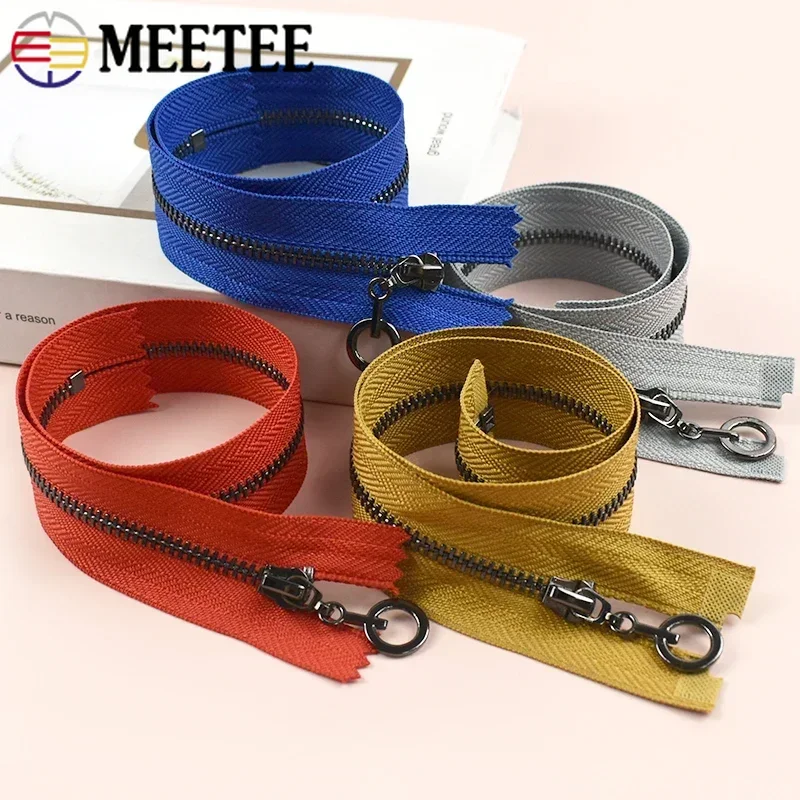 5Pcs Meetee 3# Metal Zipper 15-30cm CloseEnd 40-70cm OpenEnd Jeans Pocket Repair Zippers Garment Closure Bag Sewing Accessories
5Pcs Meetee 3# Metal Zipper 15-30cm CloseEnd 40-70cm OpenEnd Jeans Pocket Repair Zippers Garment Closure Bag Sewing Accessories