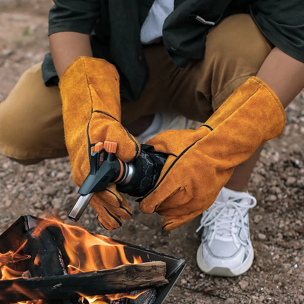 Heat Resistant Gloves Durable Cowhide Polyester Protect Hands Baking Cooking Grilling Oven Mitts Safe Grip Pots Pans Cookware
Heat Resistant Gloves Durable Cowhide Polyester Protect Hands Baking Cooking Grilling Oven Mitts Safe Grip Pots Pans Cookware