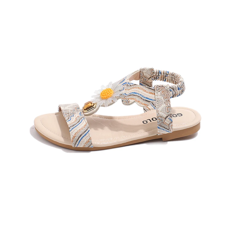 Girls Flowers Sandals Kids Sweet Princess Shoes for Party Wedding Kids Leather Sandals French Style Chic Summer Fashion 2024 New
Girls Flowers Sandals Kids Sweet Princess Shoes for Party Wedding Kids Leather Sandals French Style Chic Summer Fashion 2024 New