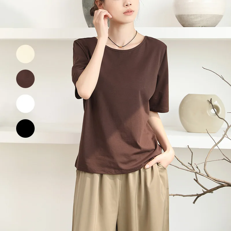 Summer New Women's Short Sleeve T-Shirt With Design Sense, Small Size, Reversible, Large Backless Top
Summer New Women's Short Sleeve T-Shirt With Design Sense, Small Size, Reversible, Large Backless Top