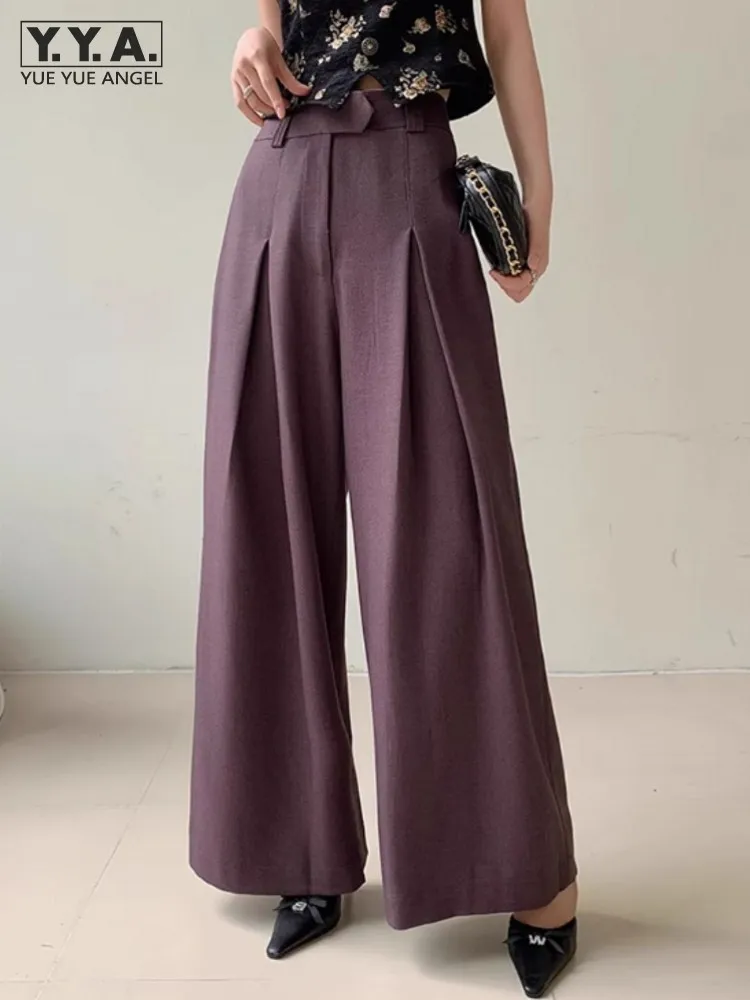 Vintage Office Ladies Work Loose Fit Wide Leg Long Pants High Waist Women Spring Autumn Baggy Pants Casual Streetwear Trousers
Vintage Office Ladies Work Loose Fit Wide Leg Long Pants High Waist Women Spring Autumn Baggy Pants Casual Streetwear Trousers