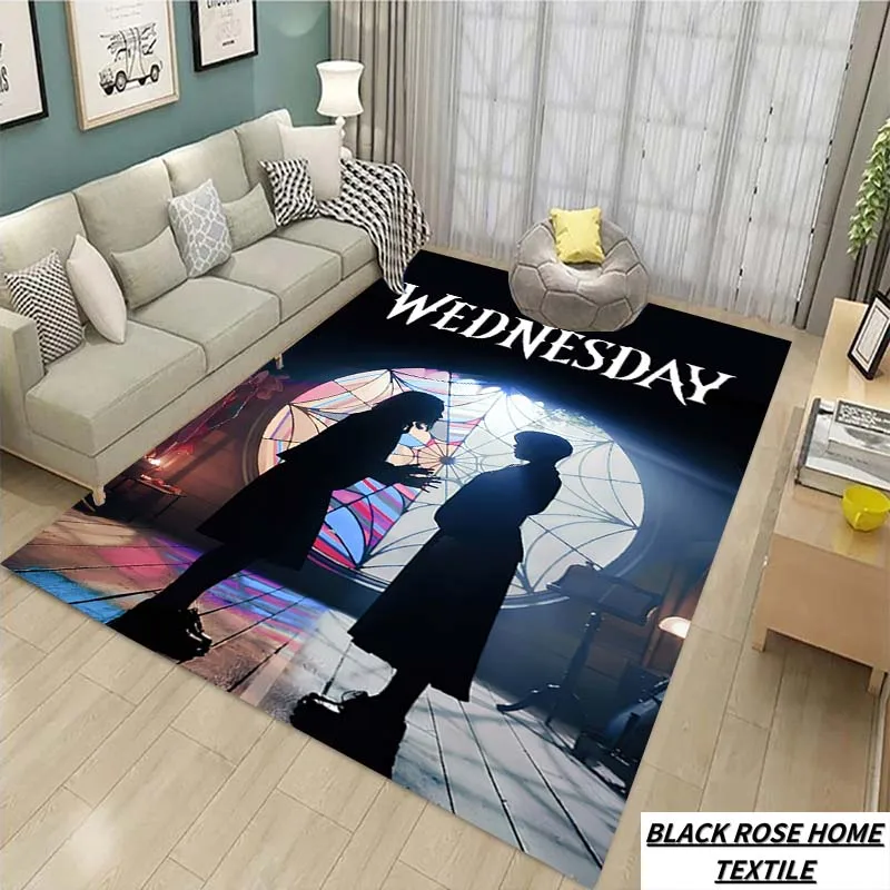 Famous Movie-W-wednesdayS-AddamS Carpet Living Room Sofa Kitchen Dining Table Floor Mat Study Office Corridor Area Anti slip Rug
Famous Movie-W-wednesdayS-AddamS Carpet Living Room Sofa Kitchen Dining Table Floor Mat Study Office Corridor Area Anti slip Rug