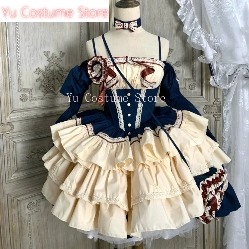 Victorian Vintage Lolita Dress Sweet Elegant Women Kawaii Lace Ruffles Slim Princess Dresses Japanese Female Gothic Mini 2025
Victorian Vintage Lolita Dress Sweet Elegant Women Kawaii Lace Ruffles Slim Princess Dresses Japanese Female Gothic Mini 2025