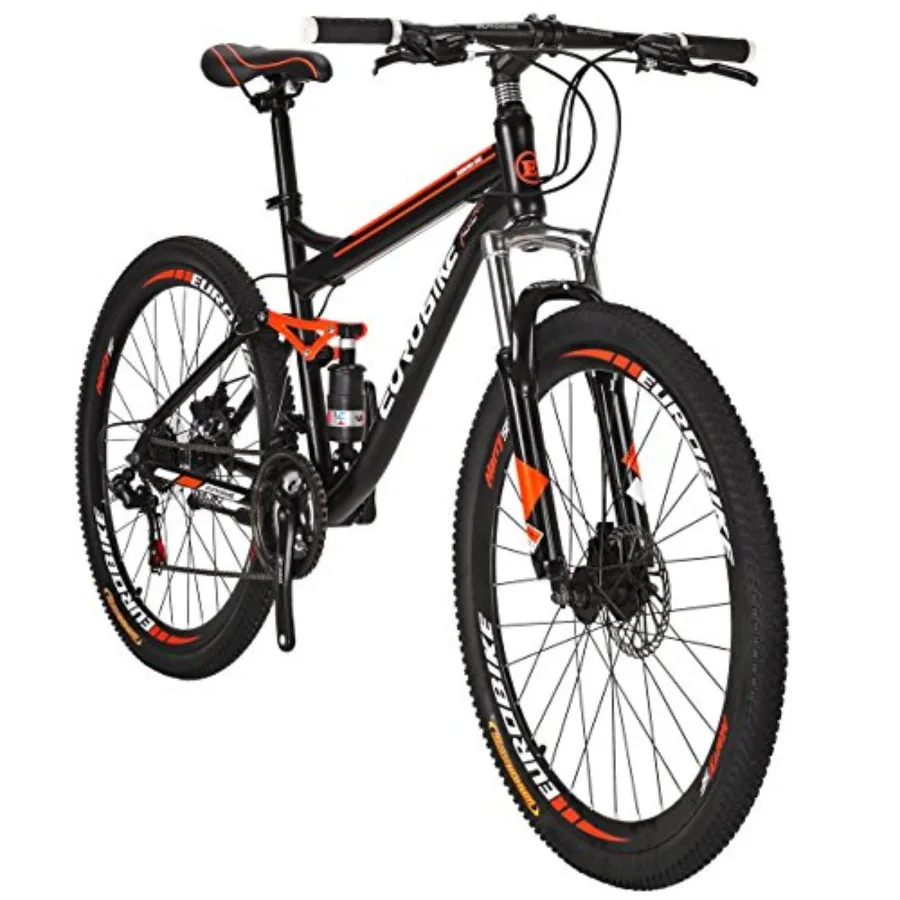 Mountain Bike, 21-Speed, 27.5-Inch, Adult, Dual Suspension, Aluminum Frame, Black, Lightweight and Durable
Mountain Bike, 21-Speed, 27.5-Inch, Adult, Dual Suspension, Aluminum Frame, Black, Lightweight and Durable