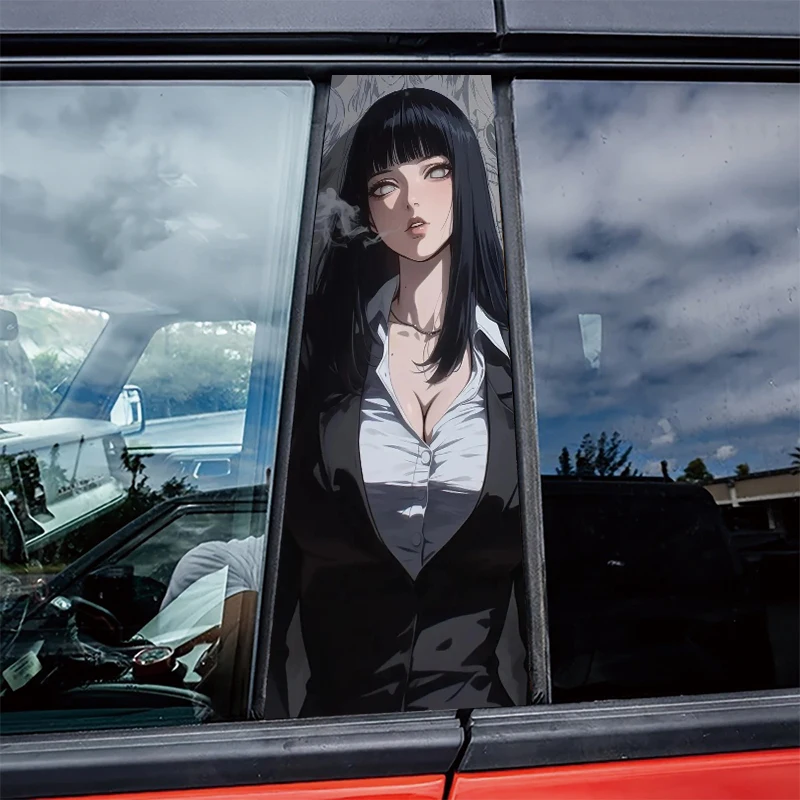 2 шт. наклеек на центральные стойки автомобиля с изображением зрелой женщины, устойчивой к царапинам защитной пленкой
2 шт. наклеек на центральные стойки автомобиля с изображением зрелой женщины, устойчивой к царапинам защитной пленкой
