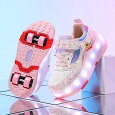 Four Seasons Rainbow colorway outdoor children's illuminated small four-wheel running shoes roller skates Children's gift 29-40
Four Seasons Rainbow colorway outdoor children's illuminated small four-wheel running shoes roller skates Children's gift 29-40