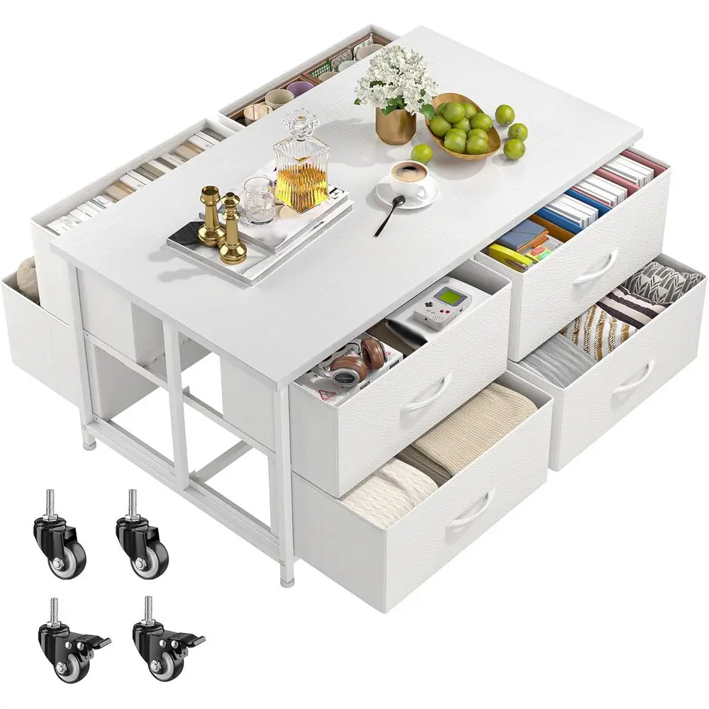 Coee Table with Storage, ern Coee Tables or Living Room with 4 Wheels, Center Table with abric Der and Large Hidden Space or Bed
Coee Table with Storage, ern Coee Tables or Living Room with 4 Wheels, Center Table with abric Der and Large Hidden Space or Bed