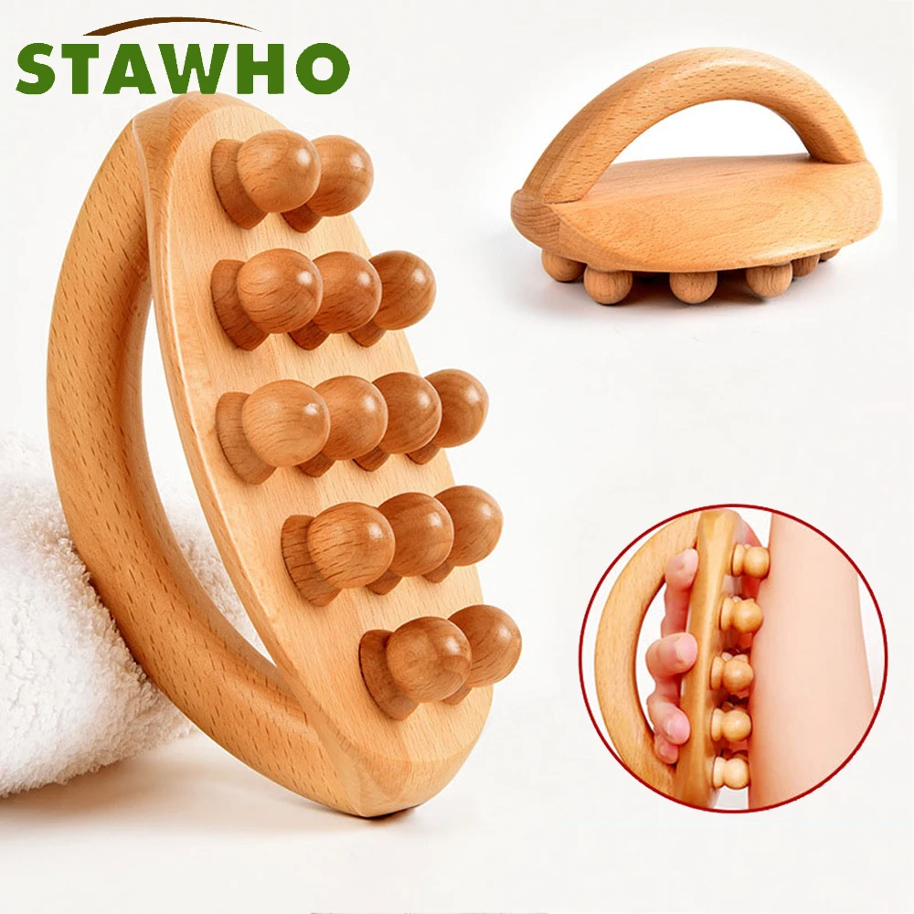 14 Beads Handheld Gua Sha Massage Brush Natural Wood Waist Leg Body Meridian Scraping SPA Therapy Anti Cellulite Relaxation Tool
14 Beads Handheld Gua Sha Massage Brush Natural Wood Waist Leg Body Meridian Scraping SPA Therapy Anti Cellulite Relaxation Tool